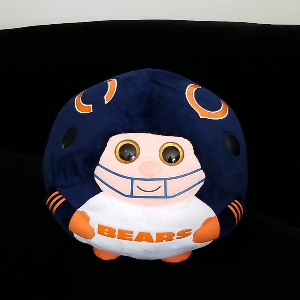 Chicago Bears Pillow Beanie Ballz by TY Inc